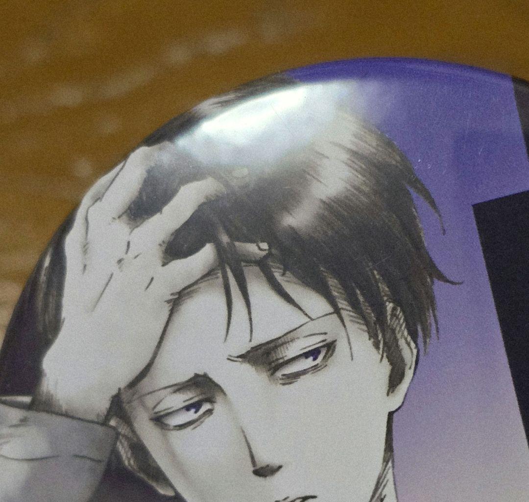 進撃の巨人 リヴァイ 缶バッジ WIT STUDIO 百景