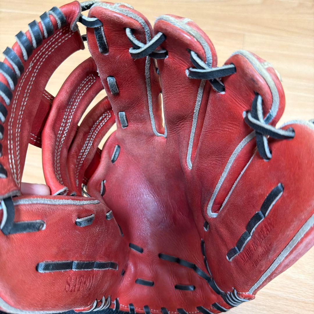 ラグデリオンレッド 硬式外野グローブ