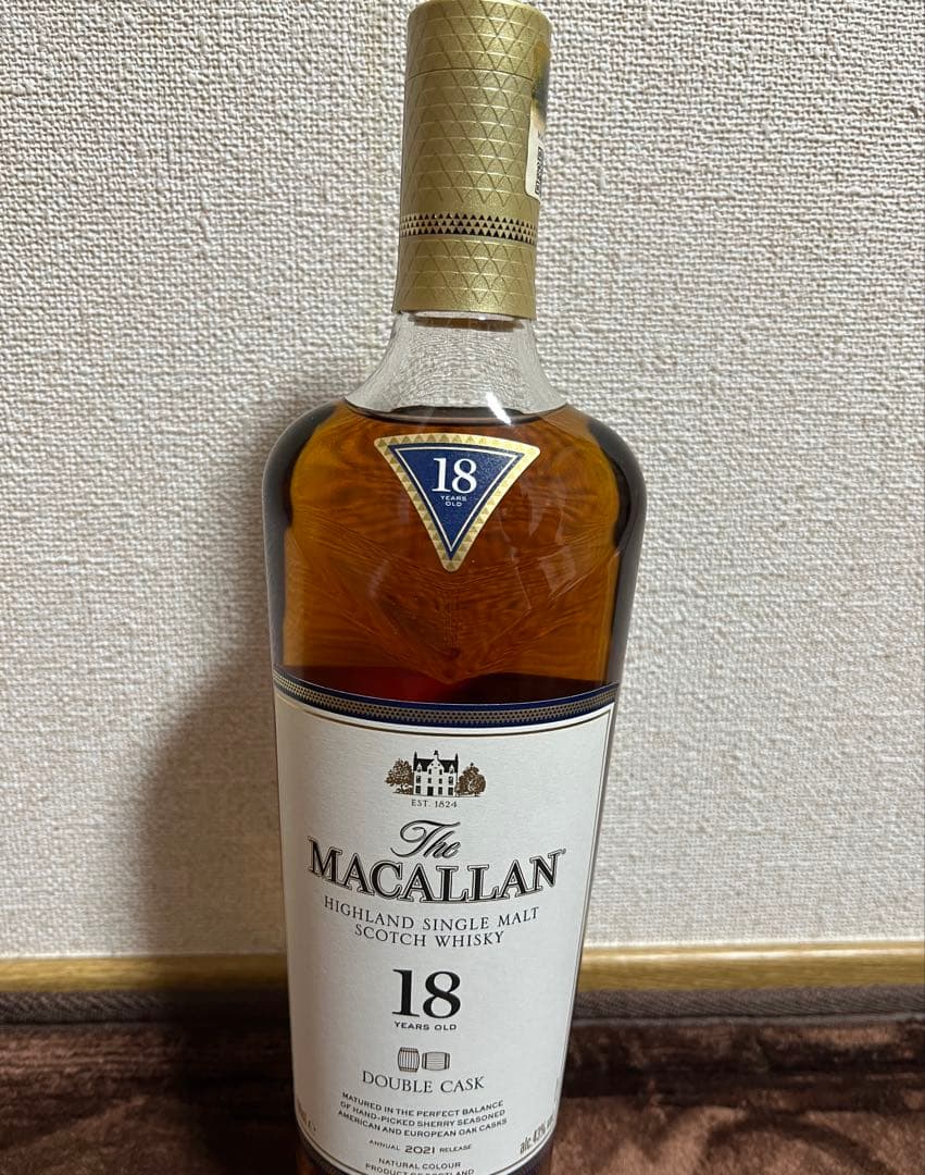 マッカラン　ダブルカスク18年　2021