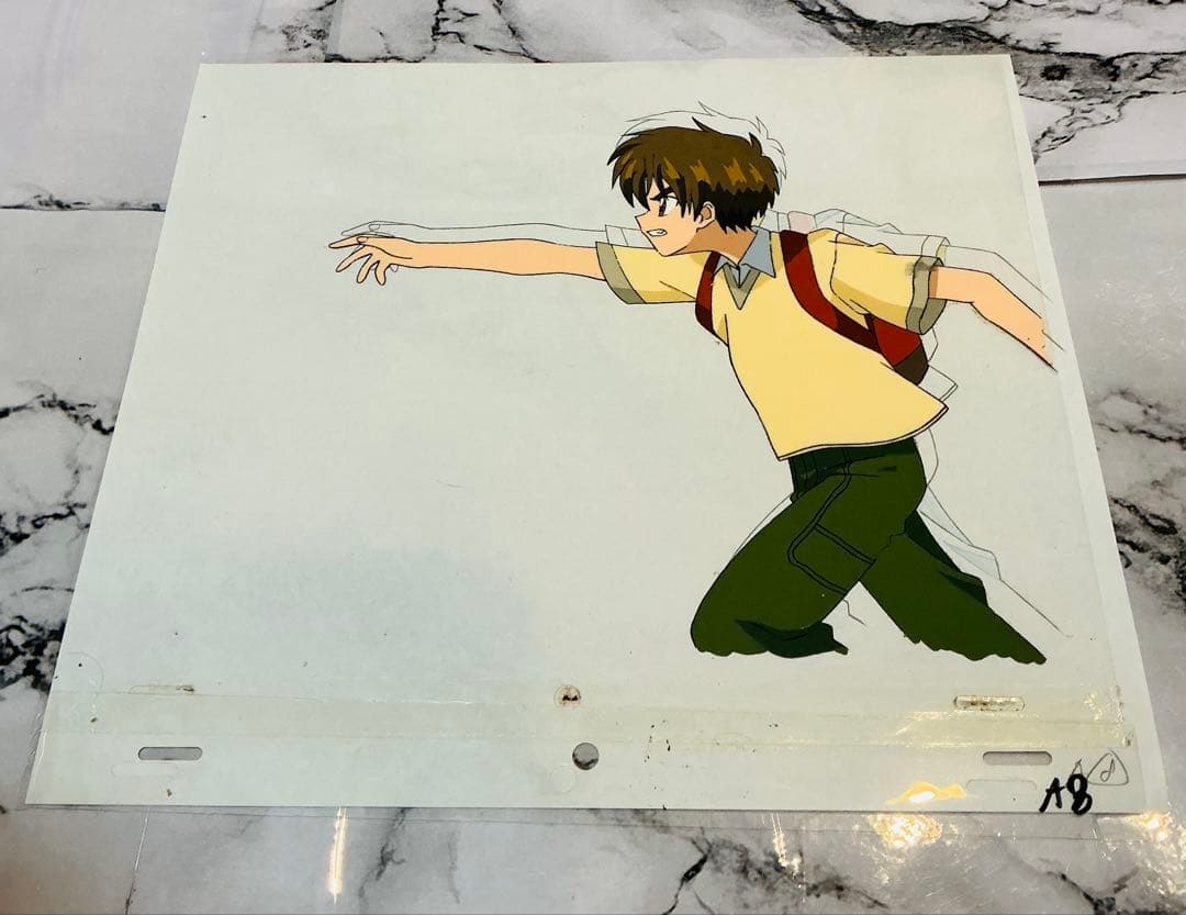 カードキャプターさくら　セル画　さくらちゃん　小狼くん　3枚セット