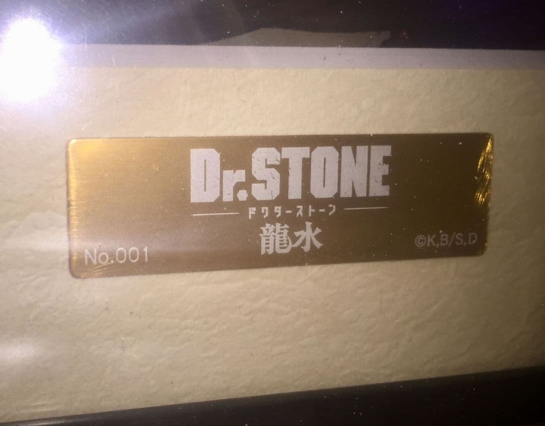 【シリアルナンバー001】「Dr.STONE龍水」キャラファイングラフ 複製原画