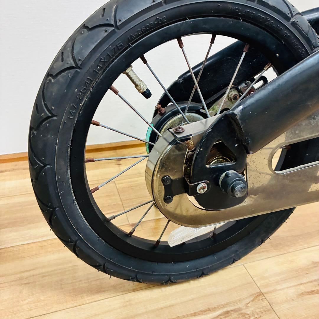 【廃盤/希少カラー】へんしんバイク　14インチ ブラック　子供用自転車