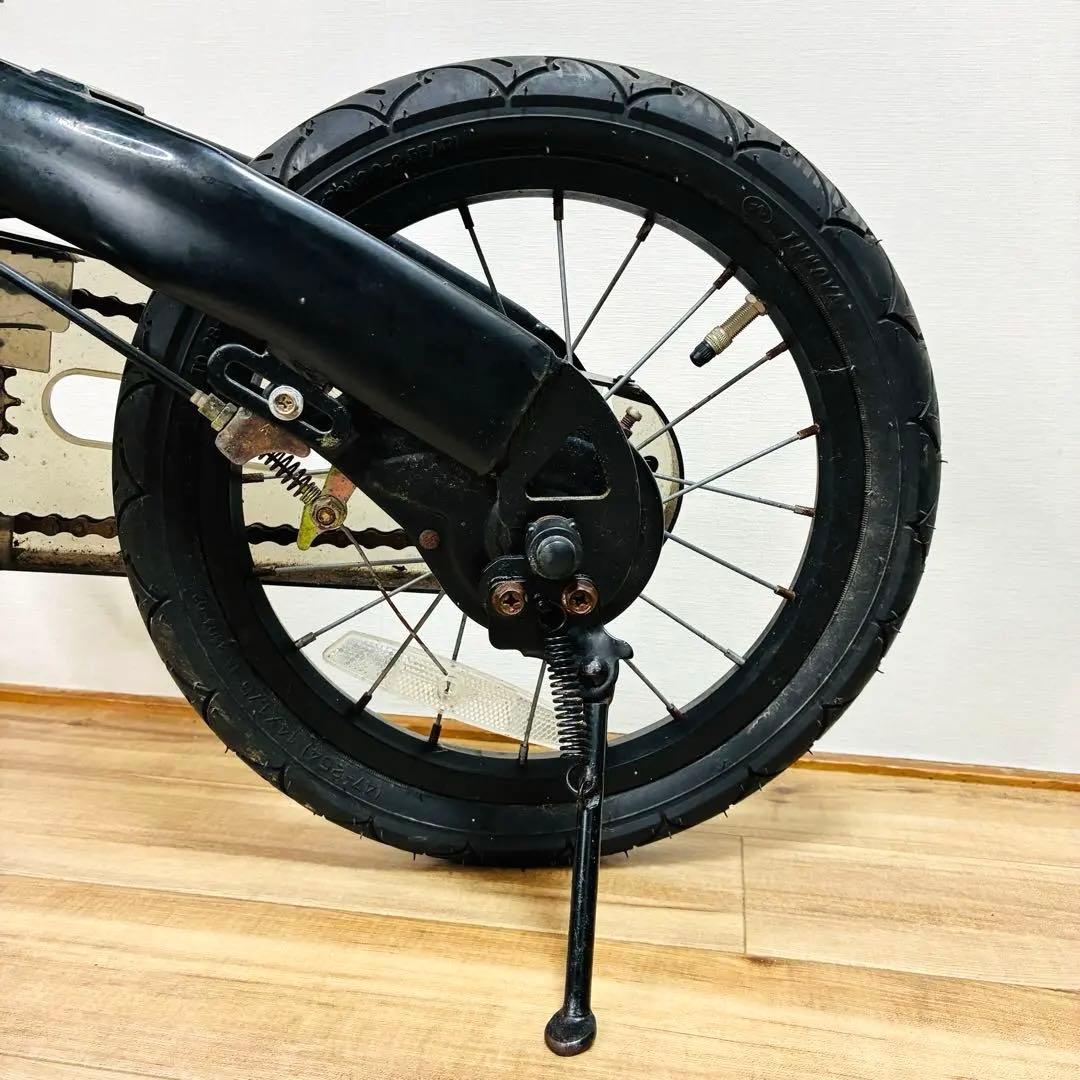 【廃盤/希少カラー】へんしんバイク　14インチ ブラック　子供用自転車
