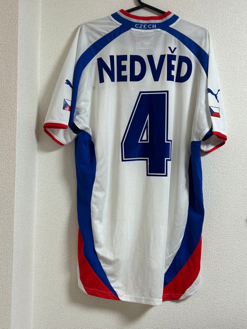 ネドベド　チェコ代表ユニフォームアウェイ未使用　超レア