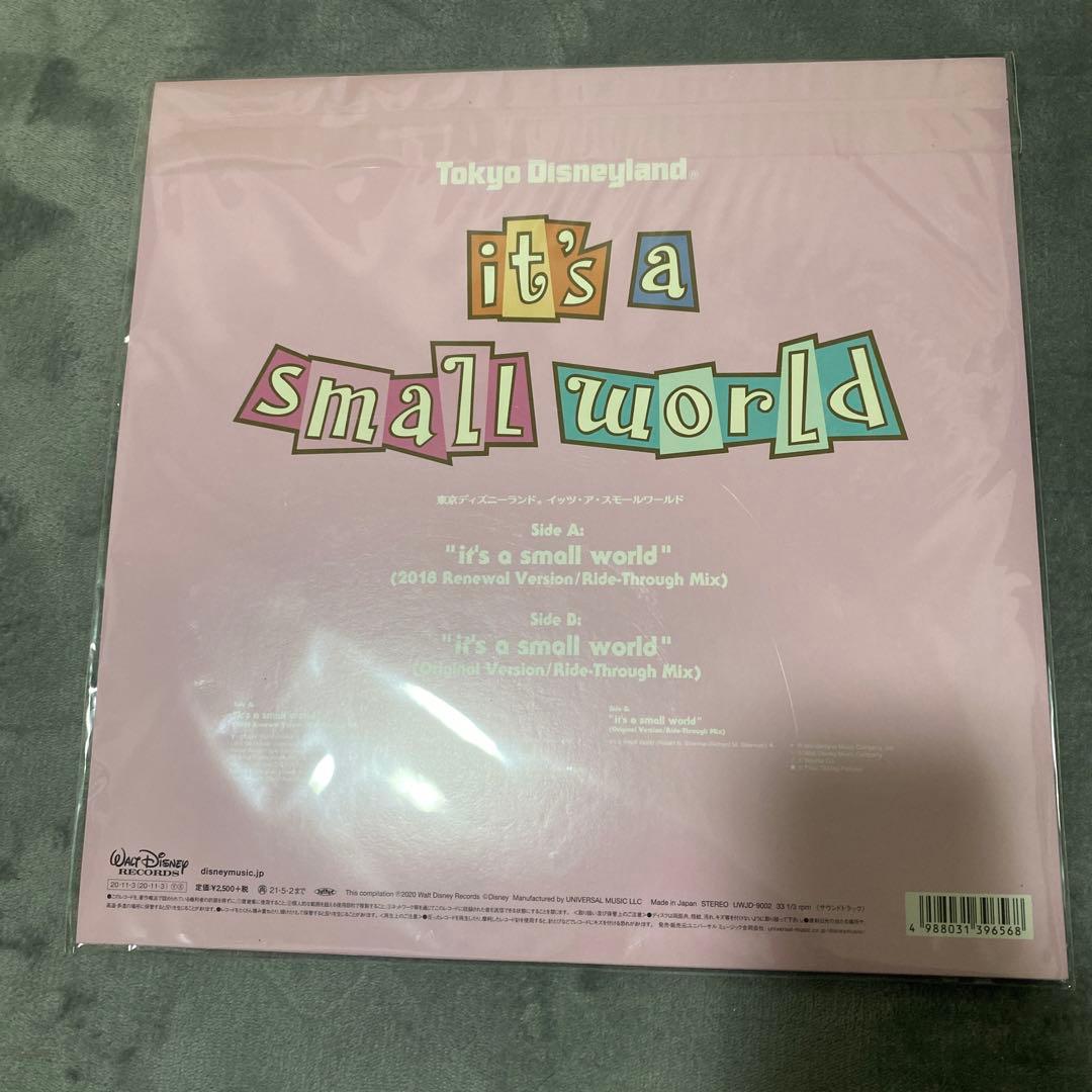 Disney イッツアスモールワールド レコード