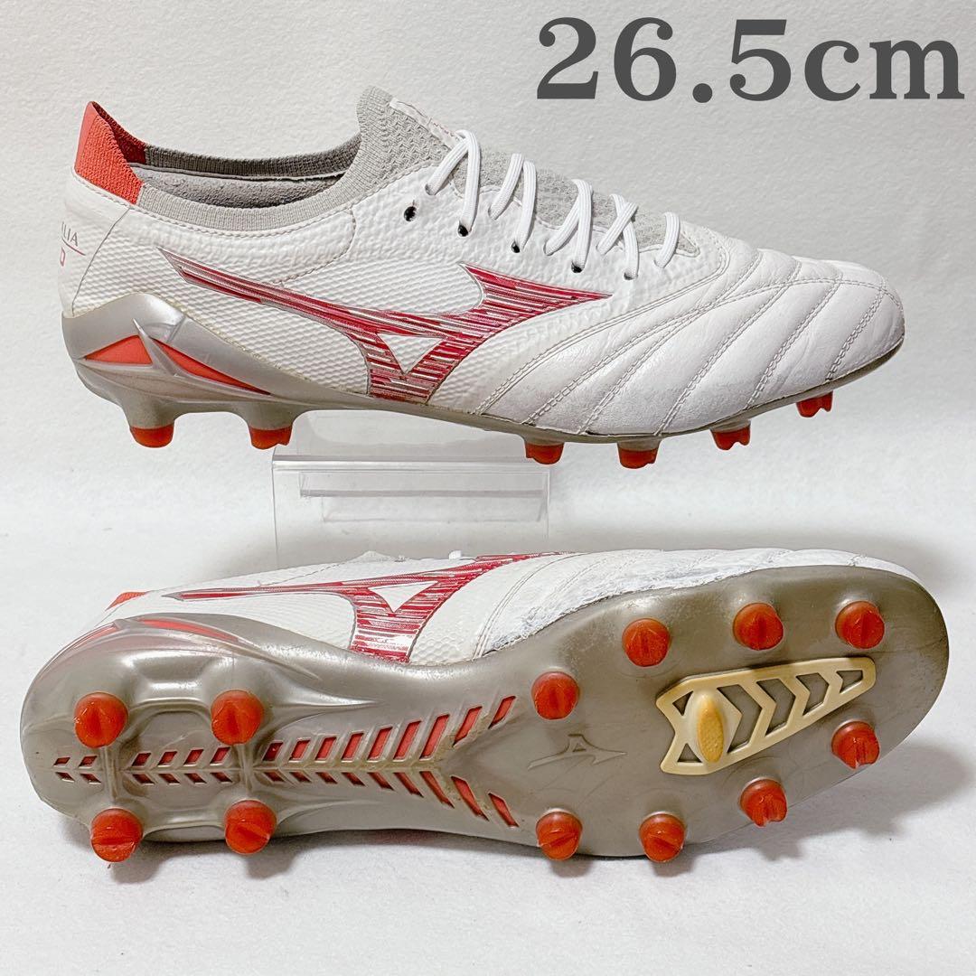 モレリアネオ 4β JAPAN 26.5cm ホワイト　レッド　白　赤