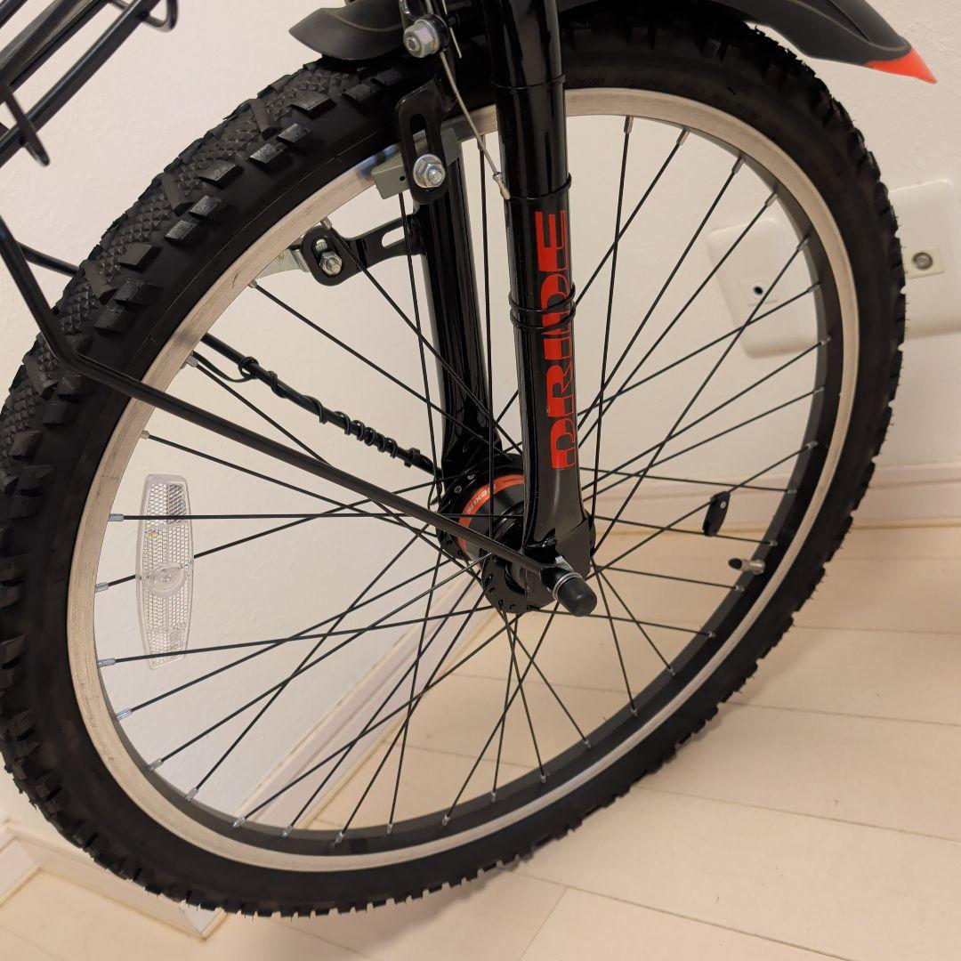 ドライド S3 246HD-L 24インチ 6段変速　ブラック　ヘルメット付