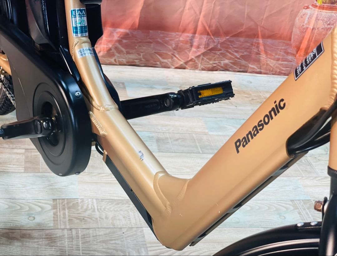 ギュットアニーズ⭐️13AH！パナソニック子供乗せ電動アシスト自転車Y2405