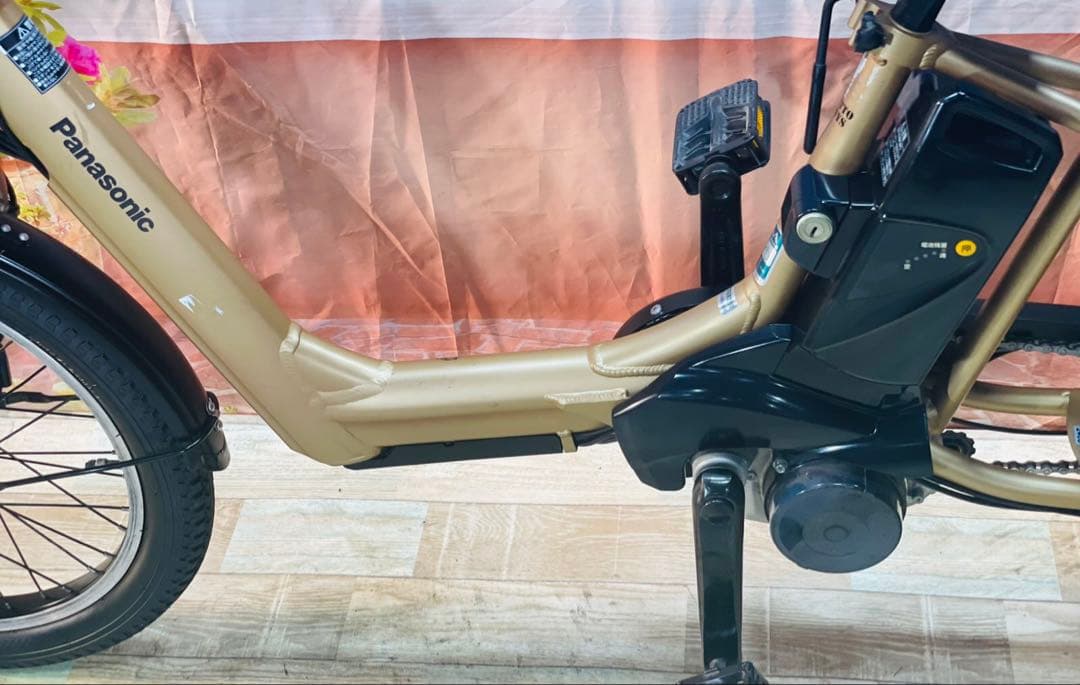 ギュットアニーズ⭐️13AH！パナソニック子供乗せ電動アシスト自転車Y2405