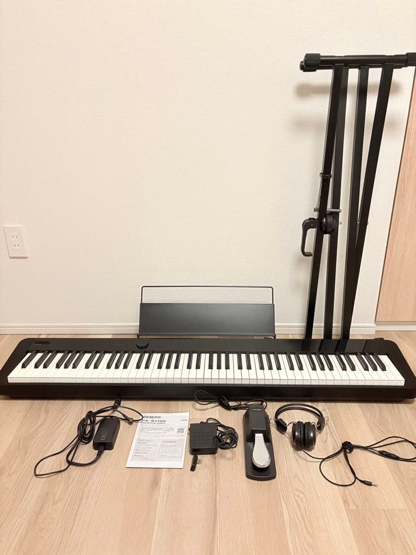 【引取り限定❗️】CASIO カシオ PX-S1100 BK 電子ピアノ