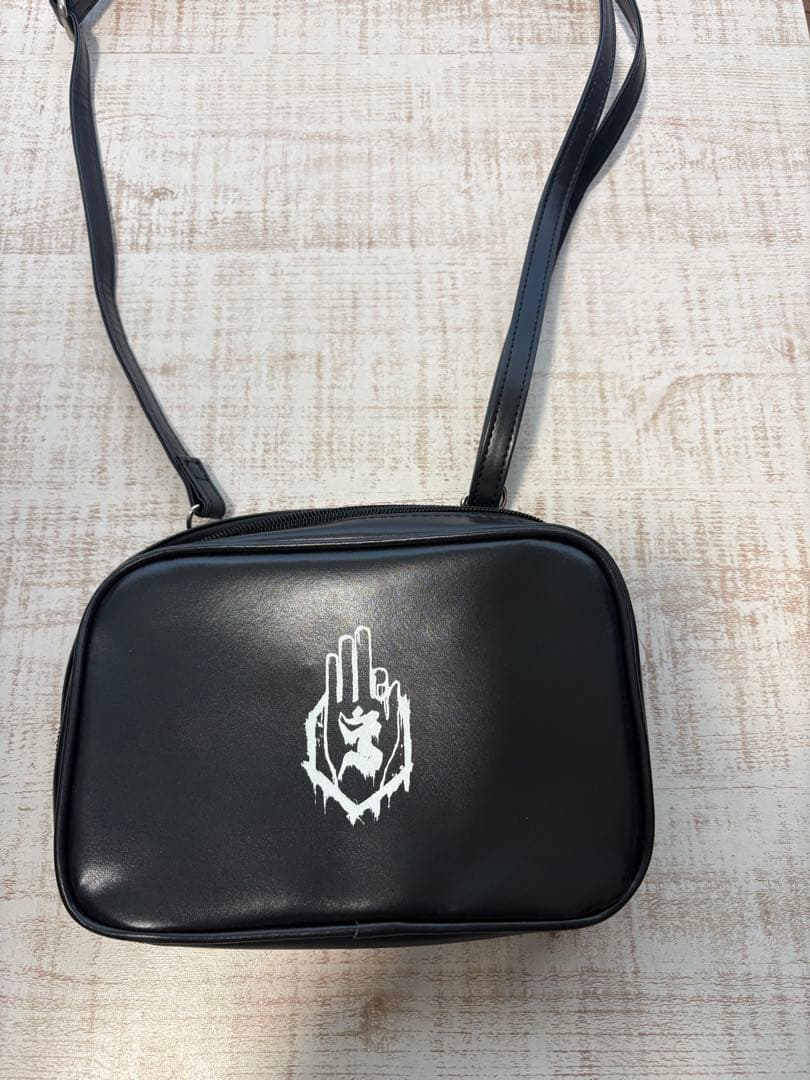 真天地開闢集団 ジグザグ 守護皮革袋 ショルダーバッグ