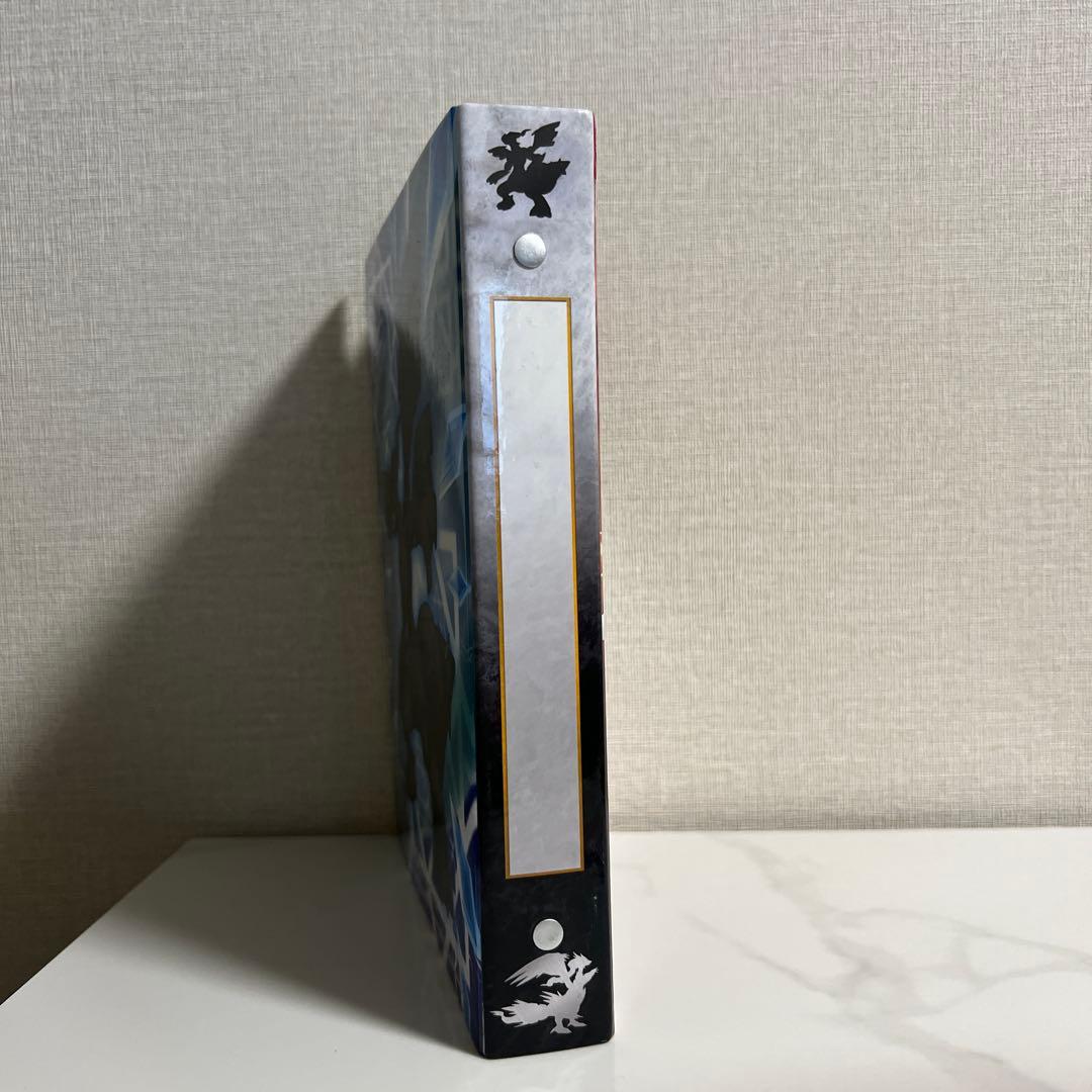ポケカ　コレクションファイル　レシラム/ゼクロム　2冊（カードバインダー付き）