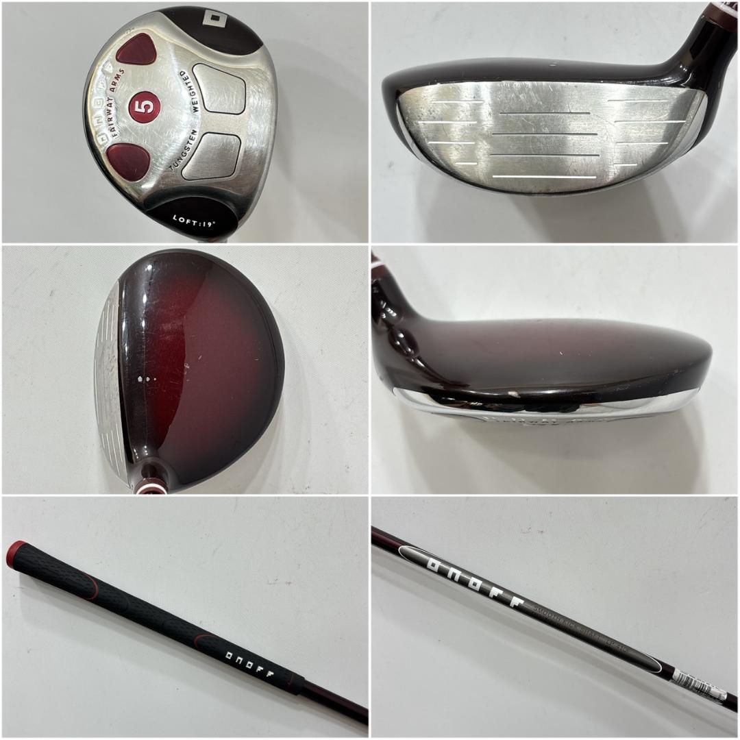 レディース右利き初心者用　オノフ　ONOFF　ゴルフクラブセット　W-2559