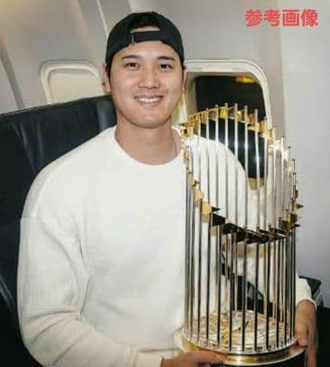 【激レア】ワールドシリーズ優勝トロフィー MLB 大谷翔平 ドジャース FOCO