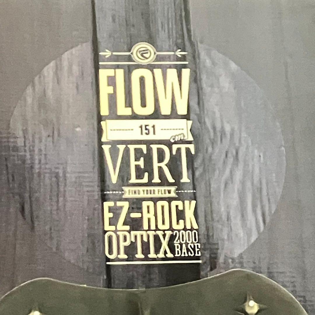 2点セット FLOW VERT 151 FLUX PR M グラトリ