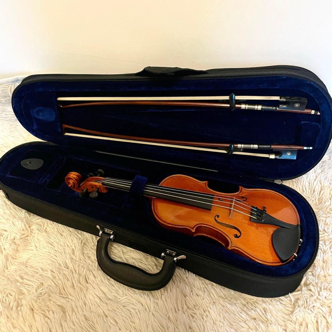 専用★メンテ済★ Gliga Gems 1/8 分数バイオリン★弓2本 鑑定書付