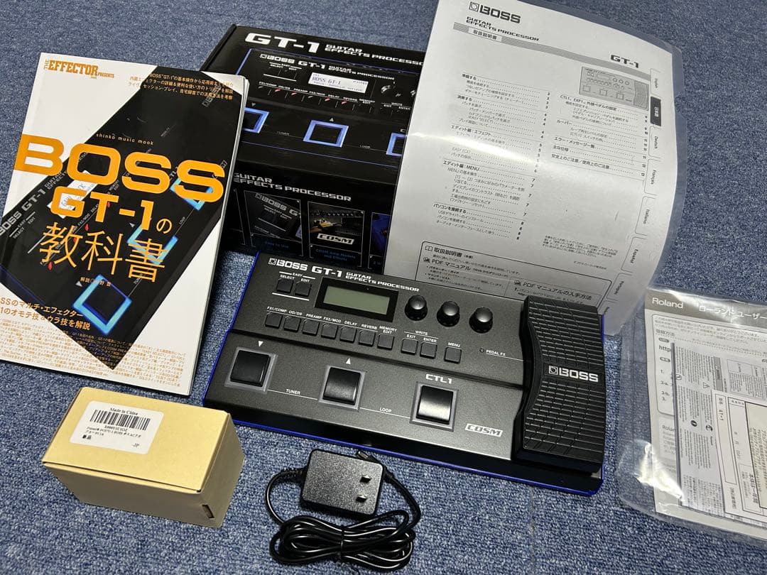 BOSS / GT-1 マルチエフェクター・教科書付