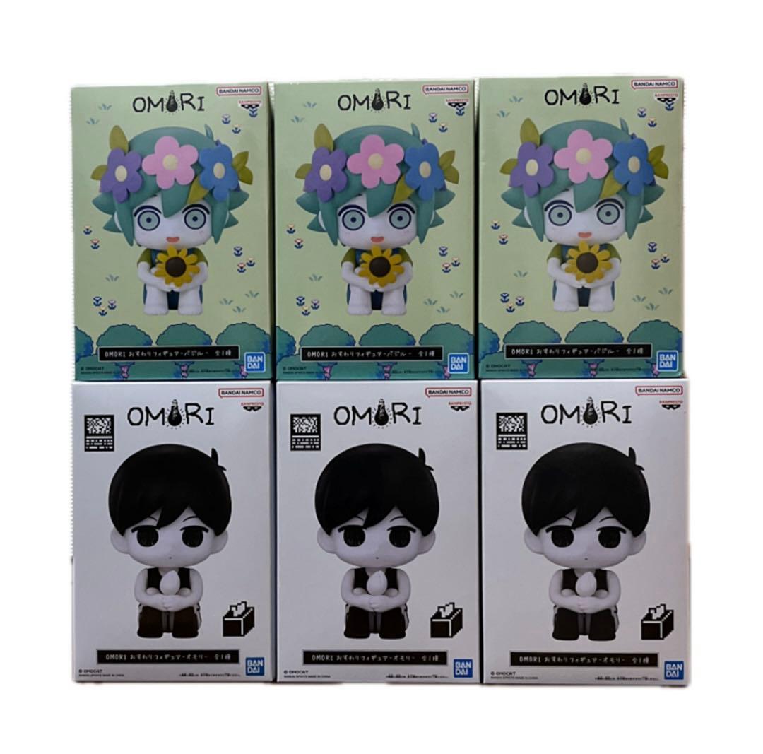 OMORI おすわりフィギュア オモリ バジル　6点　②