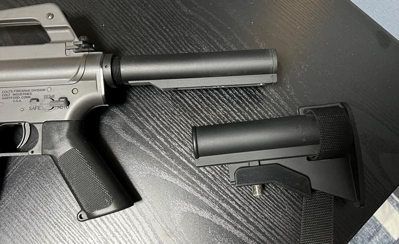 東京マルイ colt ar-15 電動ガン　バッグ付き