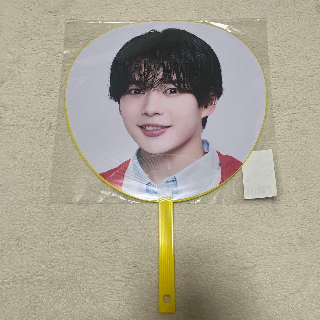 長尾謙杜 うちわ アクキー アクスタ 指人形 なにわ男子