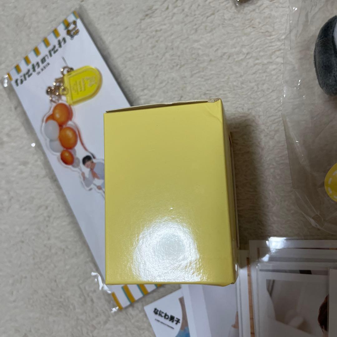 長尾謙杜 うちわ アクキー アクスタ 指人形 なにわ男子