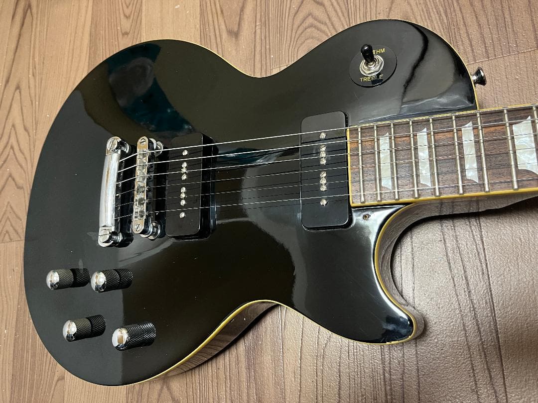 epiphone Les Paul Standerd 黒 P-90