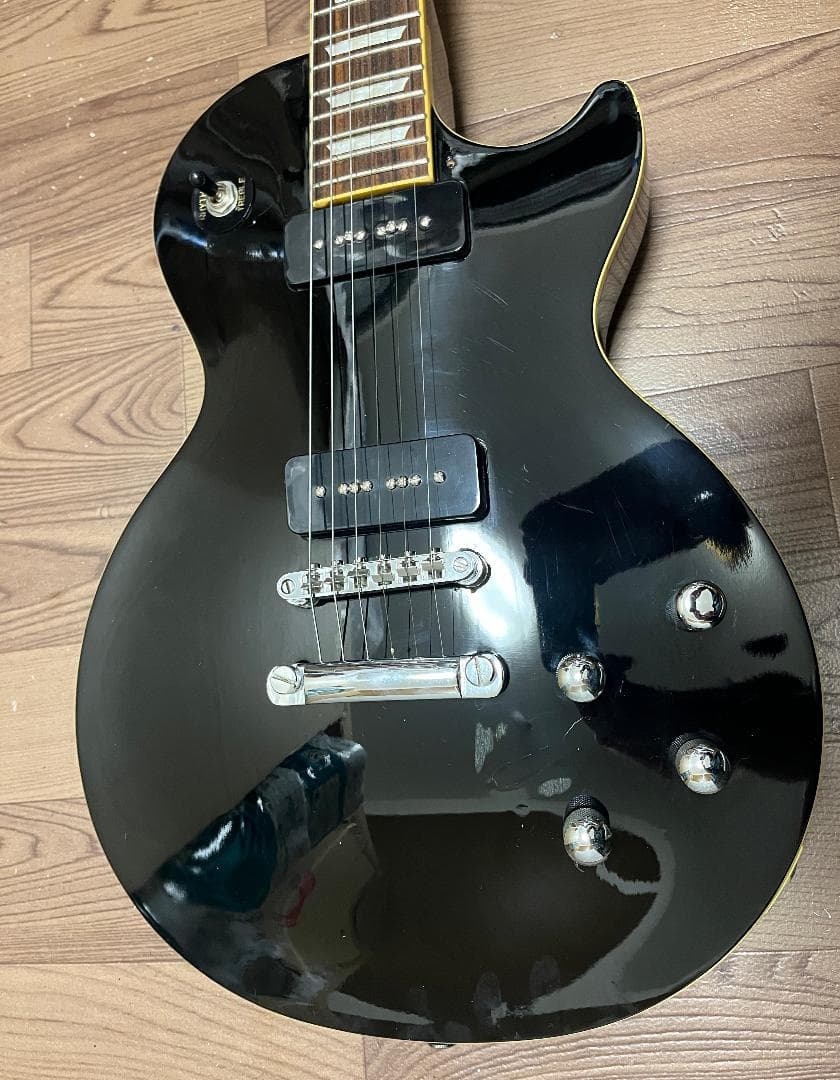 epiphone Les Paul Standerd 黒 P-90