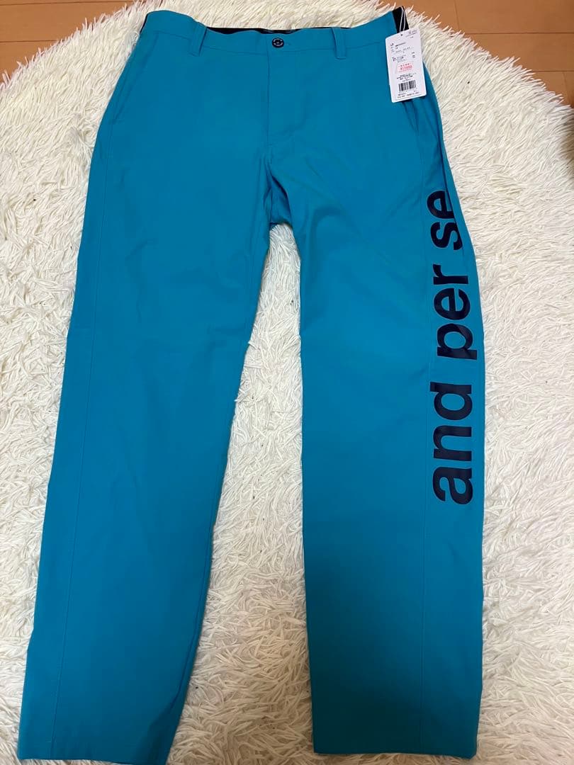 and per se 青 ジャケット L 上下セット