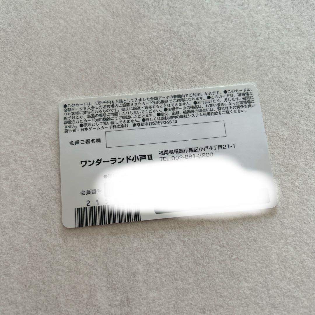 【激レア】浜崎あゆみ　パチンコ　ワンダーランド会員カード　あゆ