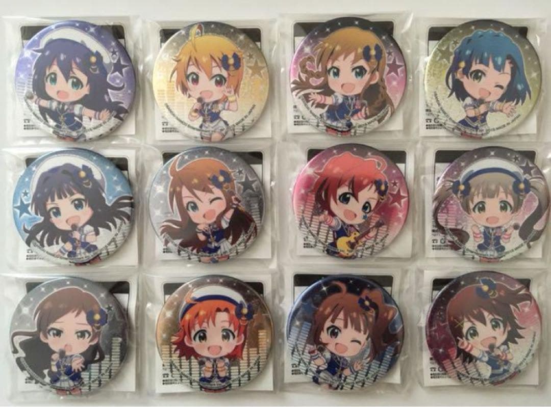 アイドルマスター ミリオンライブ いっしょに歌おう 缶バッジ 一番くじ 全12種