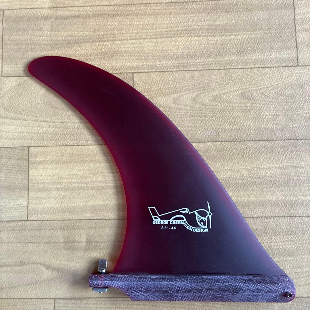 ジョージ、グリノウ4A 8.5 ロングボード.￼シングルフィン￼