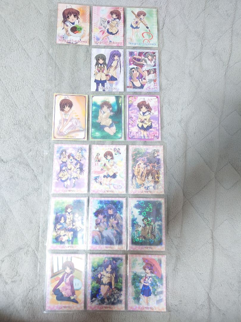 959.CLANNAD トレーディングカード全84種フルコンプリートセット+PR