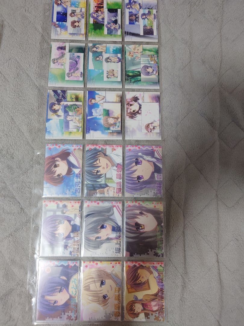 959.CLANNAD トレーディングカード全84種フルコンプリートセット+PR