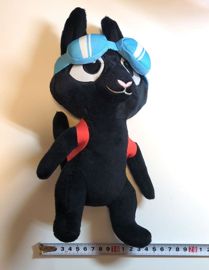 IKEA イケア ラッチョ 黒猫 ぬいぐるみ ゴーグル リュック