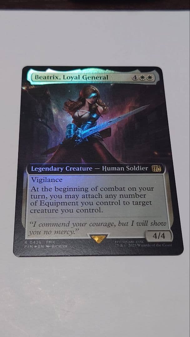 MTG FF 忠実なる将軍、ベアトリクス 拡張 Foil
