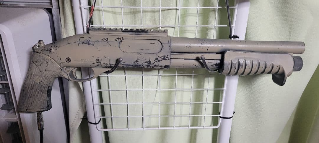 東京マルイM870ブリーチャーガスグレー塗装ショットガン