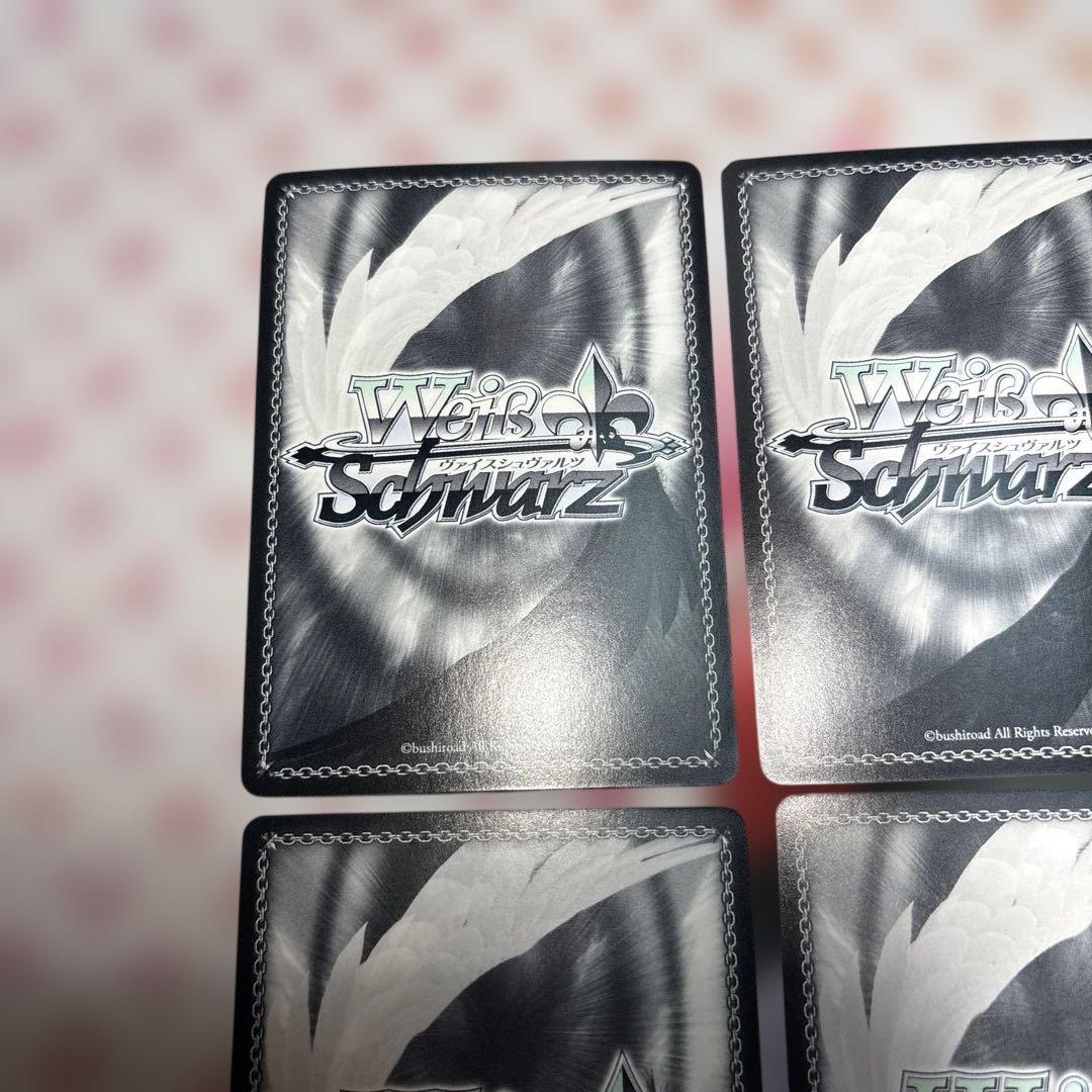 契約者と精霊　エミリア&パック　4枚　SP サイン　リゼロ