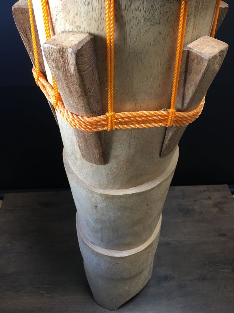 高さ　112cm 民族楽器　ヴィンテージ　レア　打楽器　太鼓　民族