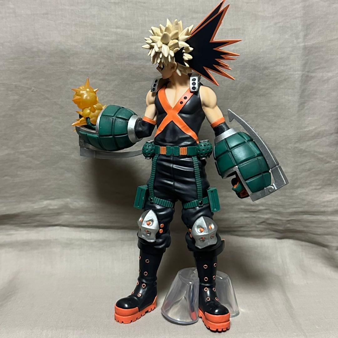 一番くじ 僕のヒーローアカデミア 緑谷出久 爆豪勝己 常闇踏陰 ミルコ 4個