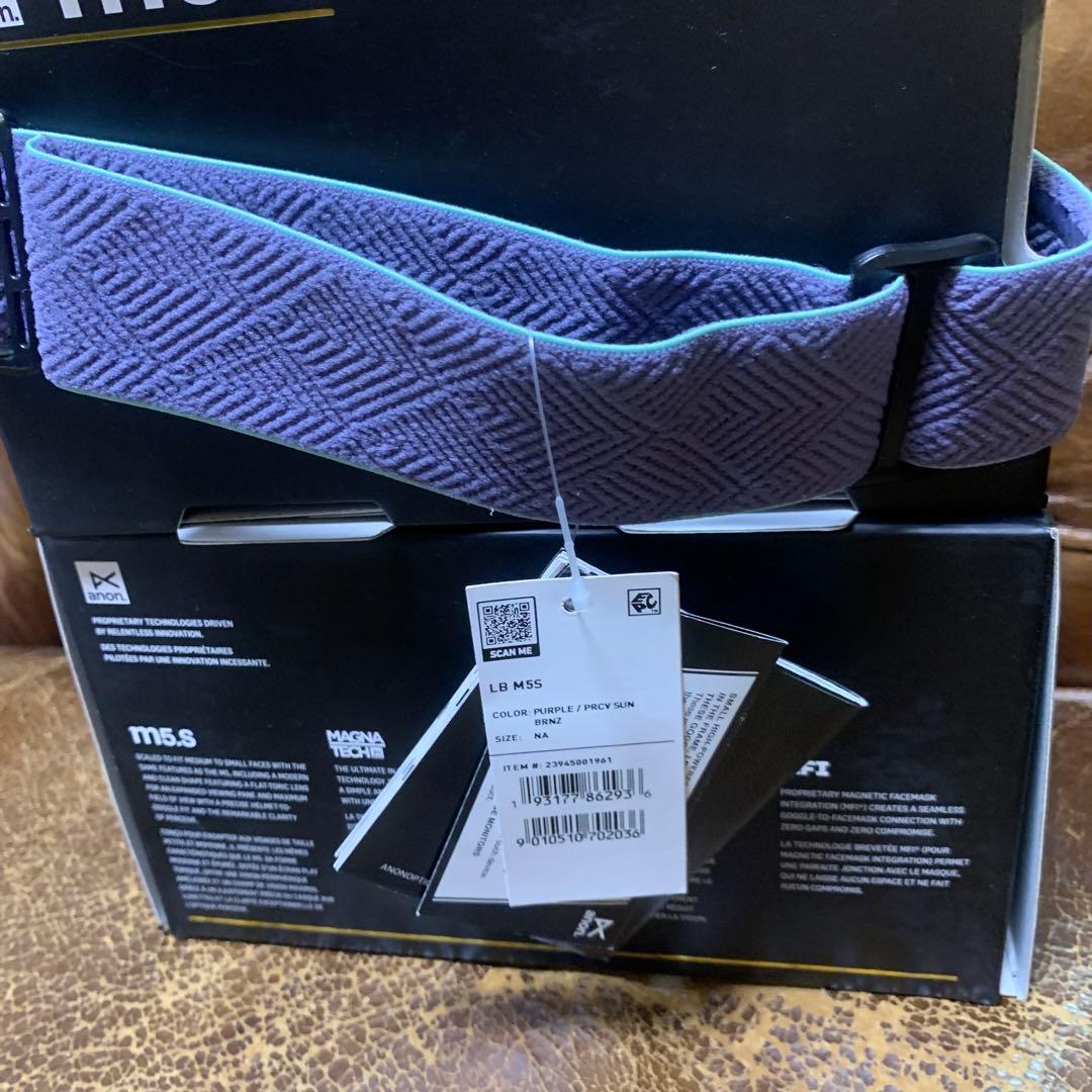 BURTON ANON M5 ローブリッジフィット ゴーグル フェイスマスク