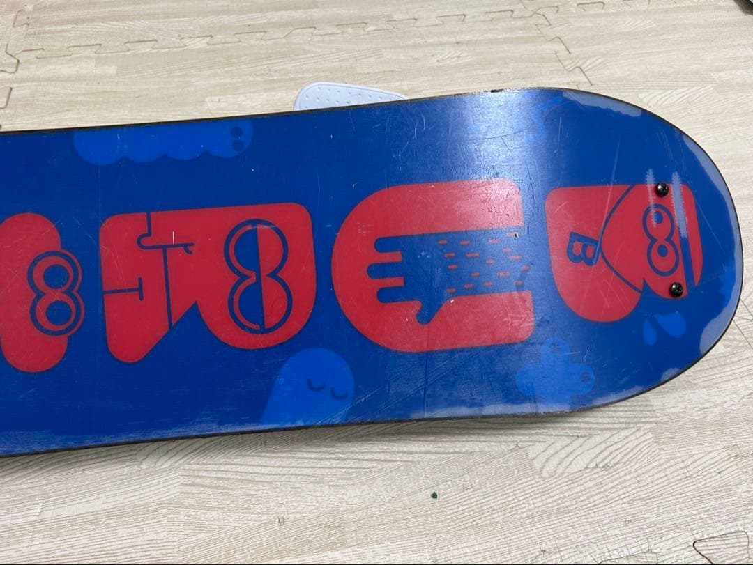 ★BURTON★90cm★子供用★ビンディング、リグレットリール付き★