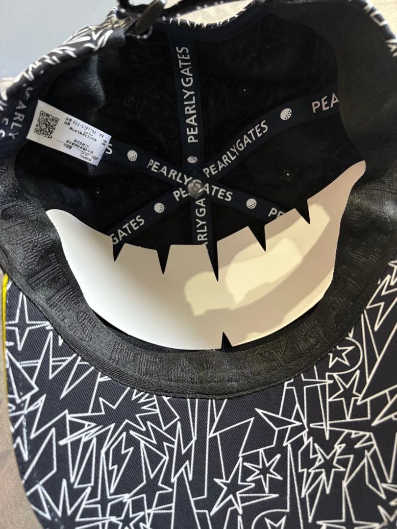 PEARLY GATES 星柄キャップ