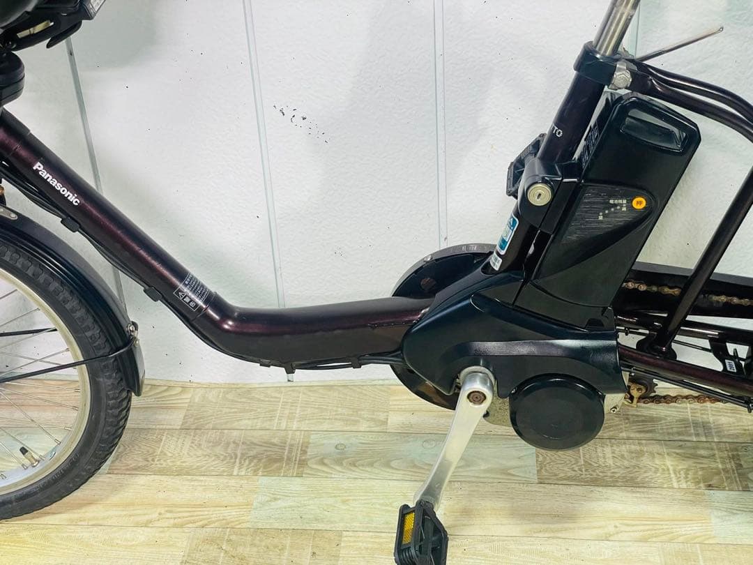 ★2991パナソニック8.9アンペア 20インチ子供乗せ電動アシスト自転車