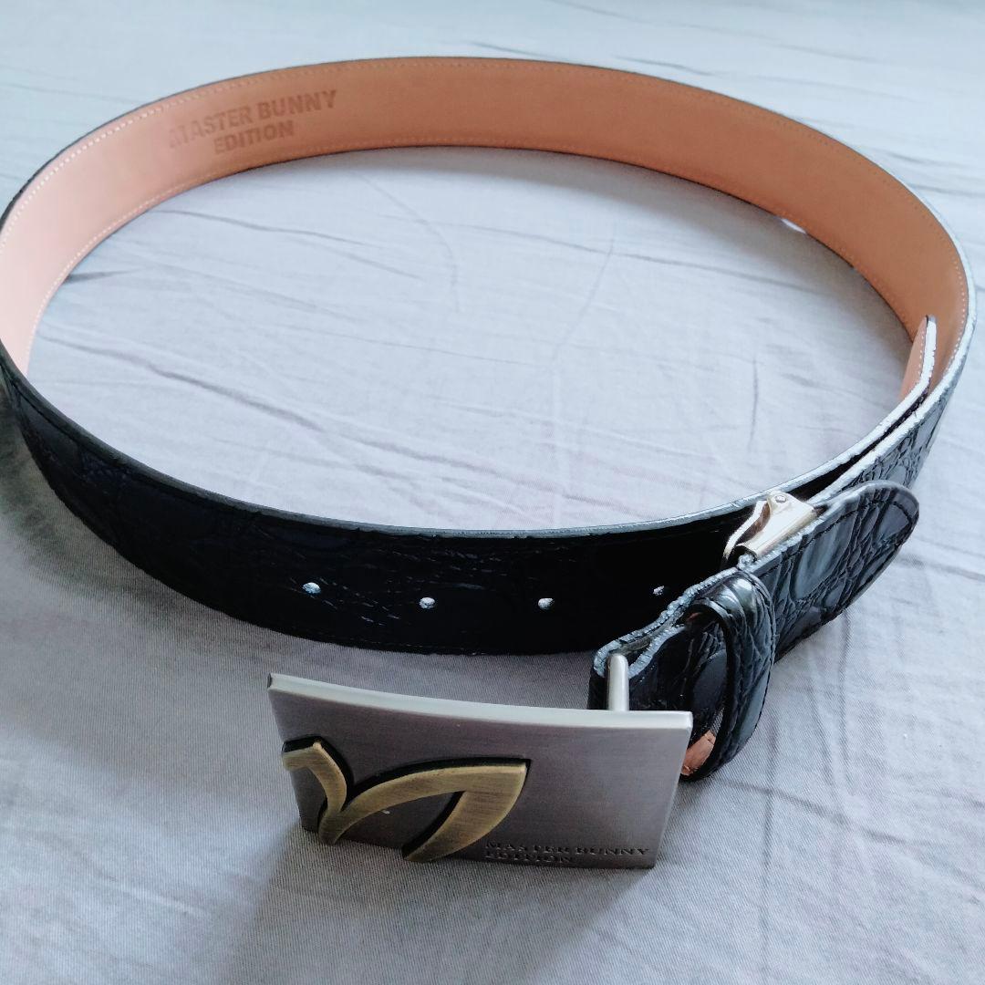 MASTER BUNNY EDITION ゴルフベルト ブラック