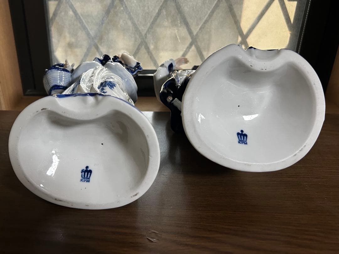 ドマン社　陶器人形　ペア