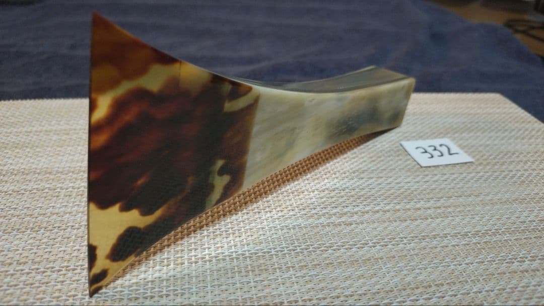 三味線バチ【送料無料】332白水牛ALL天然素材