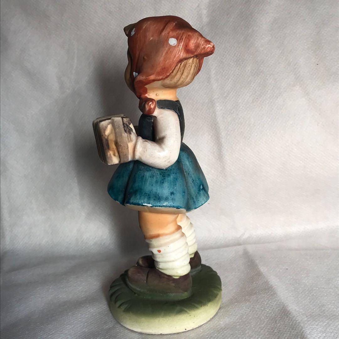 絶版★美品★ゲーベル★フンメル人形★アコーディオンを弾く少女★ビンテージ★送料無