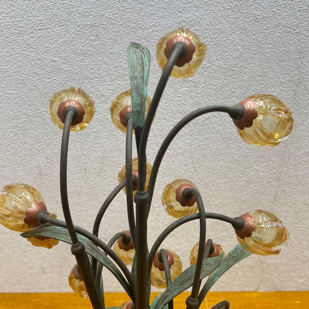 4362 オリジナーレ社■ムラーノガラス/テーブルランプ/真鍮/24万