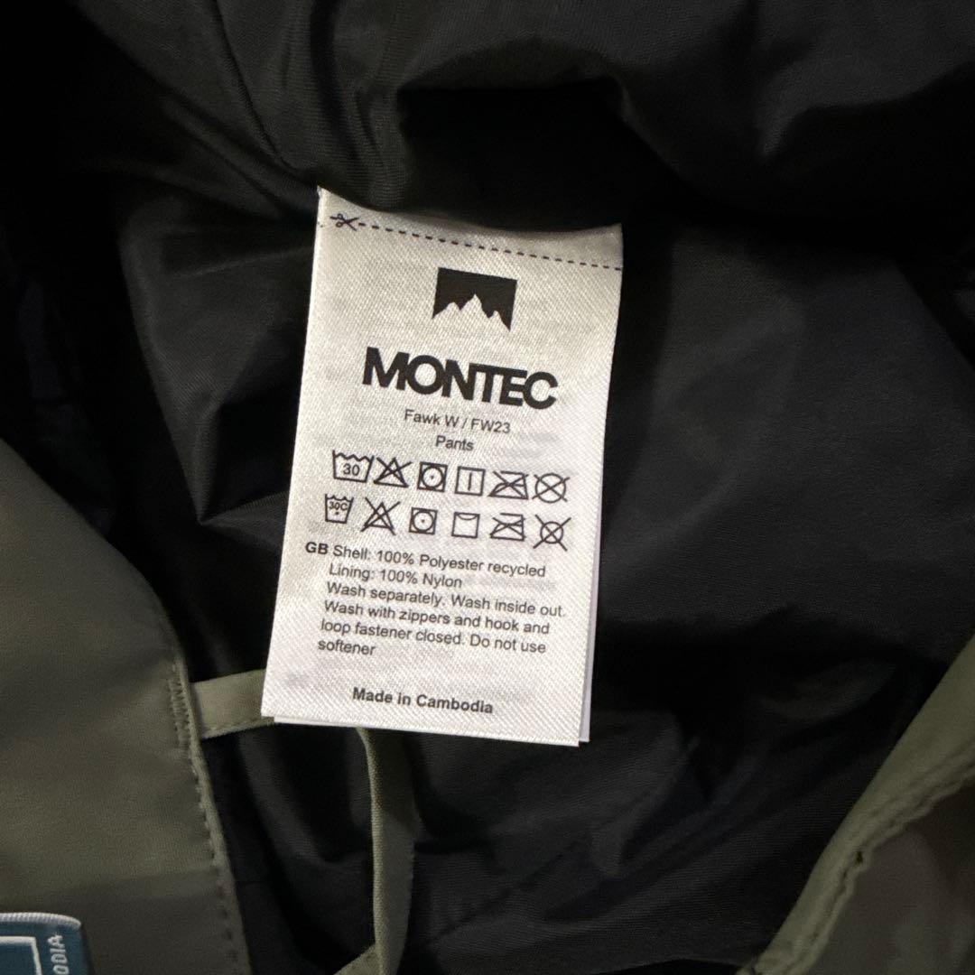 MONTEC スキースノーボードウェア　上下セット　新品未使用　Sサイズ