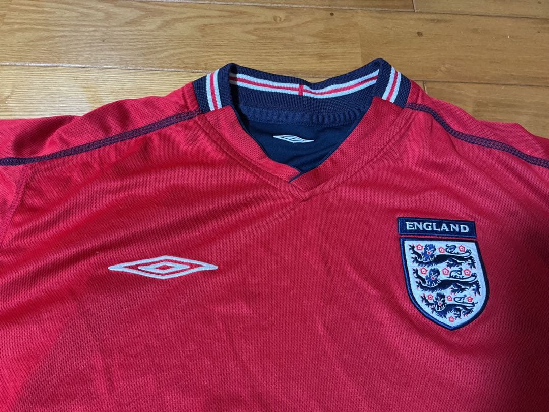 ★★イングランドサッカー長袖シャツ★★